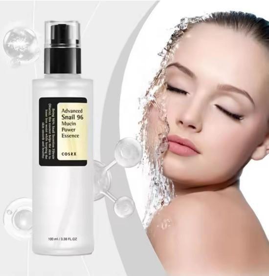 "Snail Mucin Power Essence – Skin Repair & Hydration (100ml x 2)"