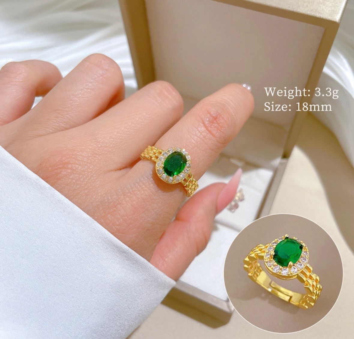 "Trendy Twist Ring"