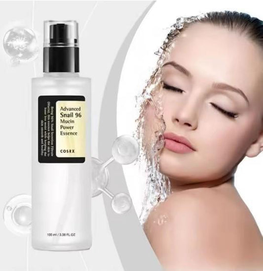 "Snail Mucin Power Essence – Skin Repair & Hydration (100ml x 2)"