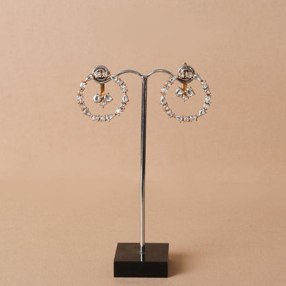 Elegant  Moissanite Earrings-1